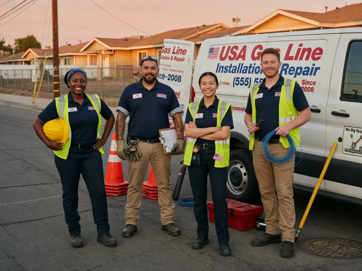Gas Line Installation company in Vienna, GA